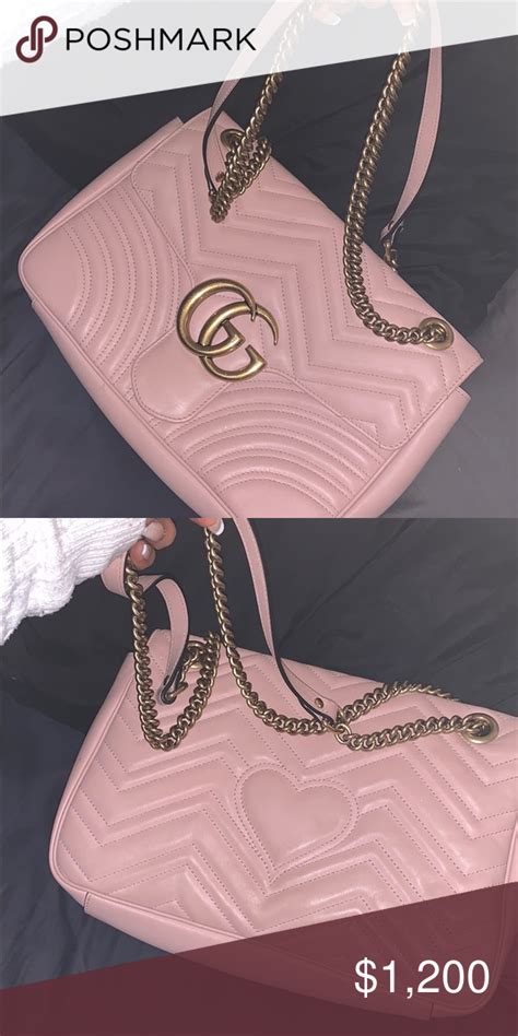 gucci baby pink purse